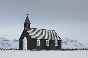 Interest: Old church in Budir - Snaefellsnes - Iceland