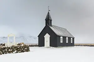 Interest: Old church in Budir - Snaefellsnes - Iceland