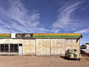 Jean-marc La Roque: Old garage at Orroroo, a town in the Flinders