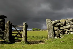 Drystone: Old gate in drystone wall