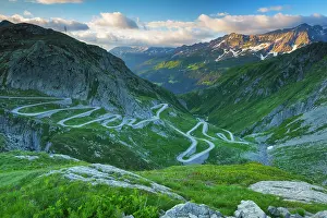 Serpentine: Old Gotthard Pass Road, Switzerland, Europe
