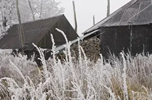 Barns: Old haystacks
