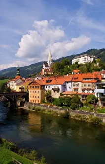 Bachmann: Old historical old town of Murau Austria