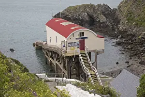 Lifeboat: Old lifeboat stations St Justian's Pemborkeshire