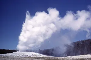 Spray: Old / Olde Faithful Geyser - Yellowstone National Park
