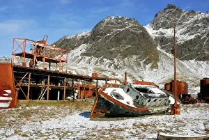 Wrecks: Old Whaling station at Grytviken