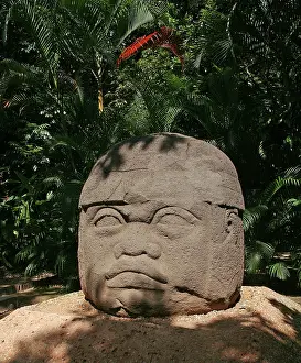Carvings: Olmec Statue