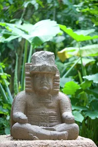 Tabasco: Olmec statue The Governor
