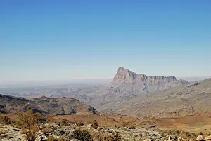 Absence: Oman, Jebel Shams, Oman's highest mountain