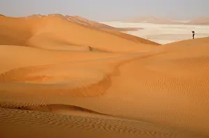 Oman: Oman, Rub Al Khali desert, photographer