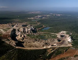 Blackwater: Open cut coal mines south of Blackwater