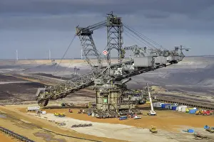Opencast: Opencast lignite mine, Garzweiler I, Rhenish lignite