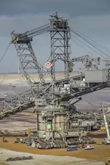Opencast: Opencast lignite mine, Garzweiler I, Rhenish lignite