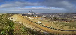 Opencast: Opencast lignite mine, Garzweiler I, Rhenish lignite