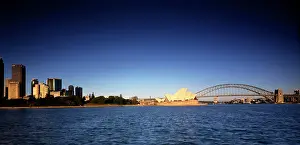Opera: Opera House, Sydney Harbour Bridge and city skyline Sydney