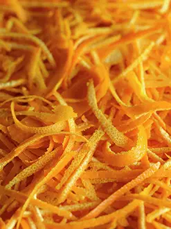 Pepo: Orange, Citrus sinensis, A mass of orange zest