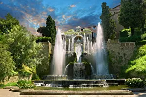 Monuments: The Organ Fountain, 1566, Villa d'Este, UNESCO World