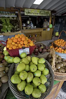 Pears: Organic Produce Stand