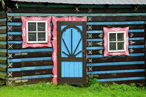 Ornamentation: Ornamental decoration, Goral log cabin, Zdiar, High
