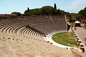 Imperial: Ostia Antica. Theater. Italy