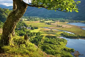 Derwent: Overlooking Borrowdale Valley, Derwentwater, Lake