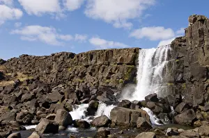 Sergio: Oxararfoss waterfall on Mid-Atlantic Rift