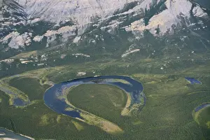 Oxbow: Oxbow Lake in Alaska