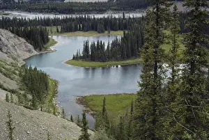 Oxbow: Oxbow Lake in Alaska