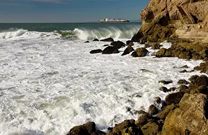 Entering: The Pacific Ocean coast of San Francisco, with