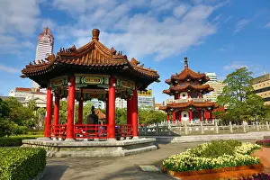 Taipei: Pagoda in the 228 Peace Memorial Park in Taipei, Taiwan