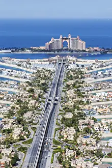 Home: The Palm Jumeirah with Atlantis Hotel artificial island from