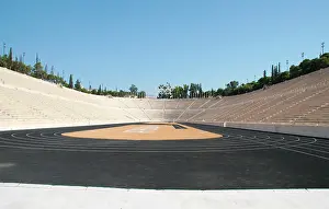 Stadium: The Panathinaiko or Panathenaic Stadium