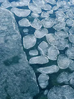 Pancake: Pancake ice, process of forming of sea ice. Coast