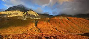 Albula: Panorama, Mountain landscape, morning light, dramatic