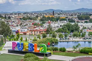 Mexican: Panorama, Puebla, Mexico, Central America