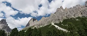 Sedimentary: Panorama shot from Gardeccia hut, Pera di Fassa