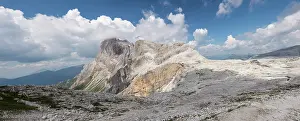 Sedimentary: Panorama shot from Rosetta hut, San Martino di Castrozza