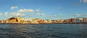 Crete: Panoramic view of Chania, Crete, Greece