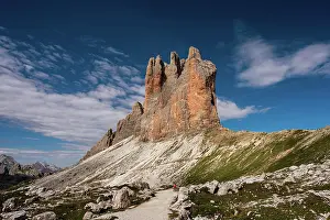 Adige: Panoramic view of the Tre Cime di Lavaredo, Dolo
