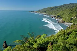 Paparoa: Paparoa coastline - breathtaking rugged coastline