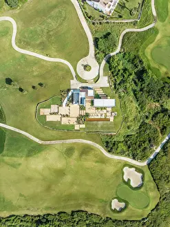 Sport: Partial view of the La Hacienda Links Golf Resort