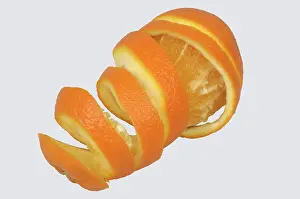 Spiral: Partially peeled orange