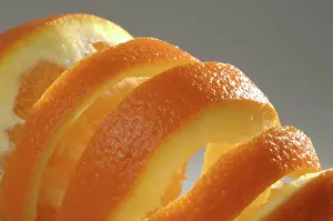 Spiral: Partially peeled orange