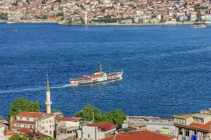 Ferry: Passenger ferry on the Bosphorus, Istanbul