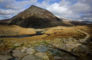 Idwal: Path leading from Cwm Idwal towards Pen yr Old
