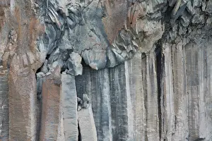Created: Patterns created from basalt columns in rock face