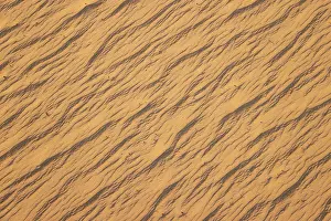 Desertscape: Patterns in the sand of the Namib Desert. Namibia