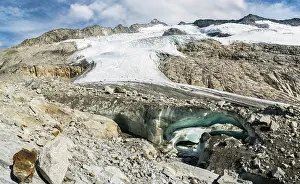 Retreat: Peak of Mt. Grossvenediger, one of the highest