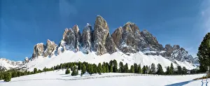 Jagged: The peaks of the Geisler mountain range