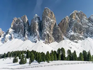 Jagged: The peaks of the Geisler mountain range